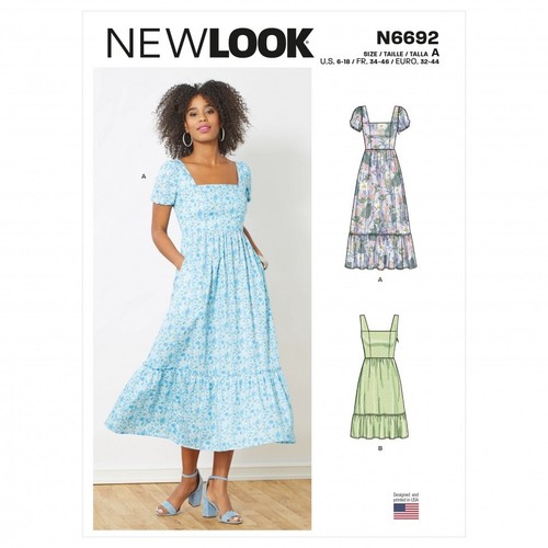 New look sewing pattern 6692 - new,