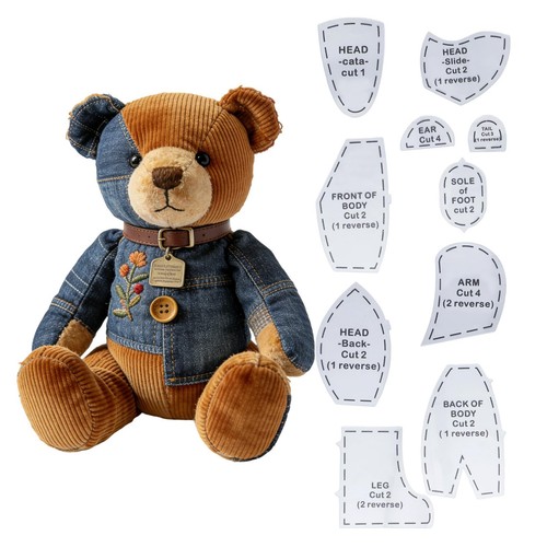 10pcs memory bear sewing - bear,