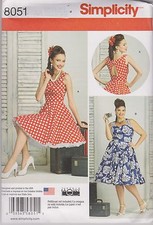 Sewing Pattern Dress, Misses'