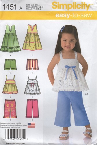 Simplicity sewing pattern 1451 - simplicity,