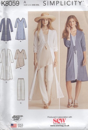 Simplicity sewing pattern 8059 - pattern,