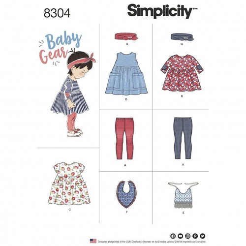 Simplicity 8304 leggings - simplicity,