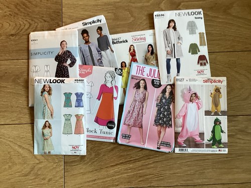 New uncut sewing patterns - 8,