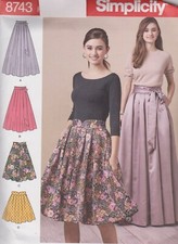 Sewing Pattern, Pleated Skirt