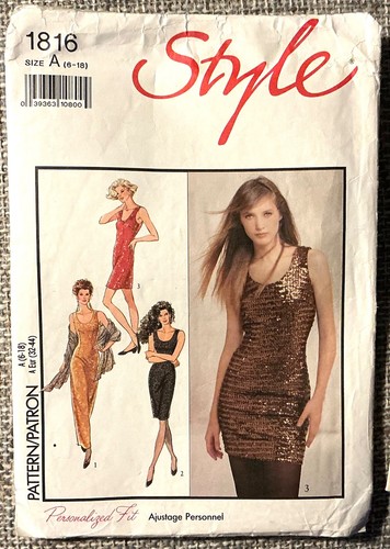 Vintage style sewing pattern - sewing,