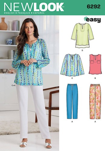 New look 6292 tops - look,
