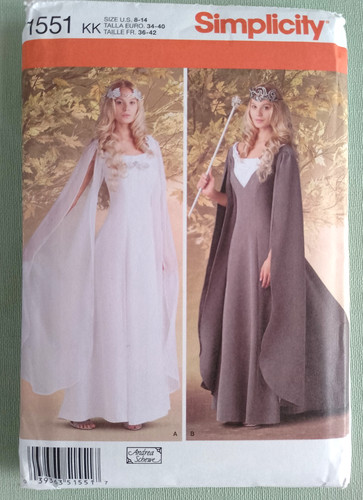 Simplicity sewing pattern - pattern, 1551