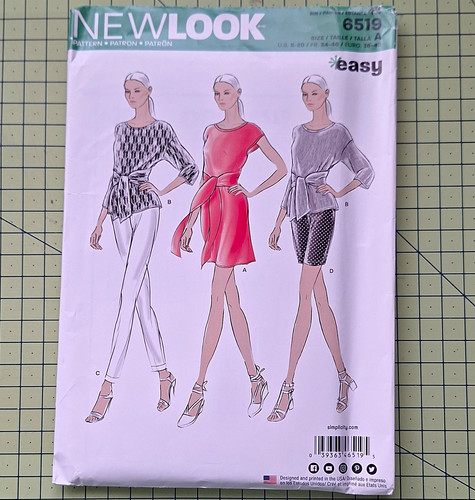 New look 6519 easy dress - look,