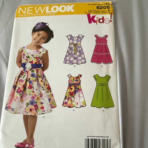 New look 6205 - look, dress