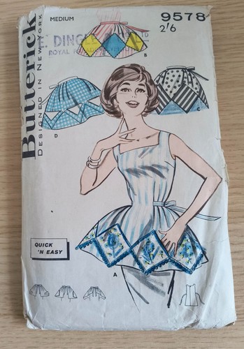 Vintage butterick 9578 - vintage, women's