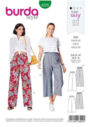 Burda style sewing pattern - burda,