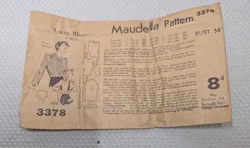 Maudella pattern 3378 - pattern, way