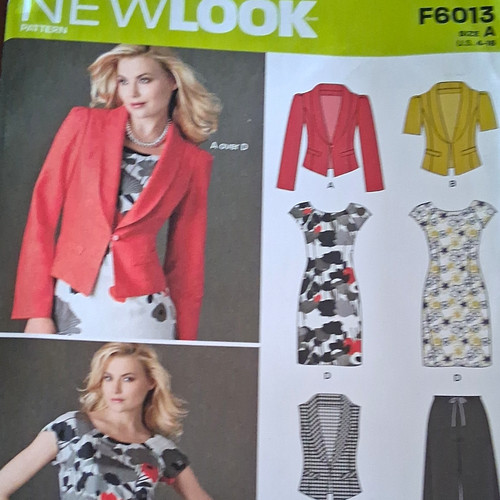 New look sewing - pattern, f6013