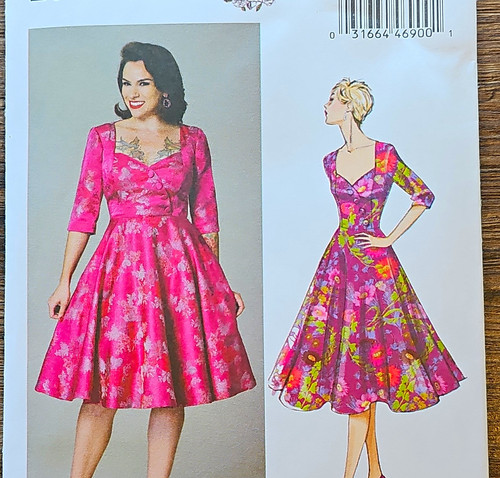 Butterick b6412 gertie retro - butterick,