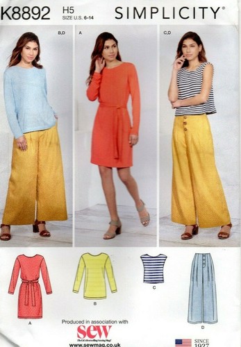 Simplicity sewing pattern 8892 - sewing,
