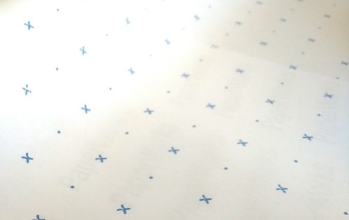 Sewing pattern paper - paper, spot
