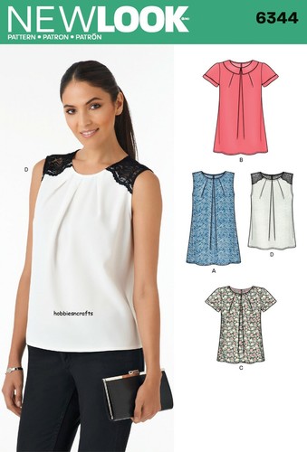 New look 6344 - new, tops