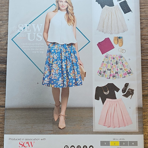 Simplicity k8176 skirt - k8176, sewing