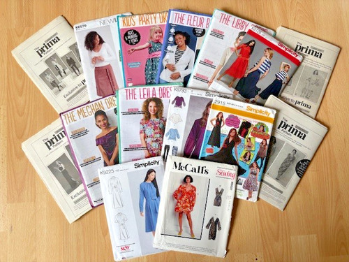 Uncut sewing patterns - uncut,