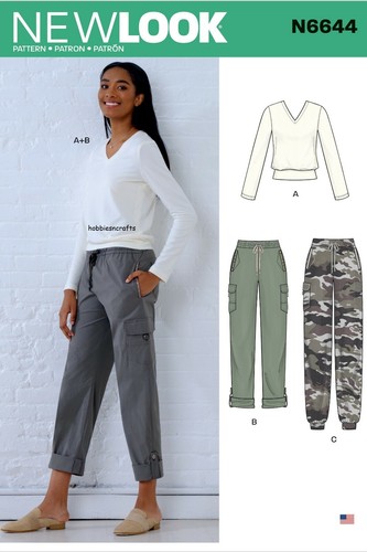 New look 6644 misses cargo - new,