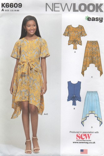New look sewing pattern 6609 - look,