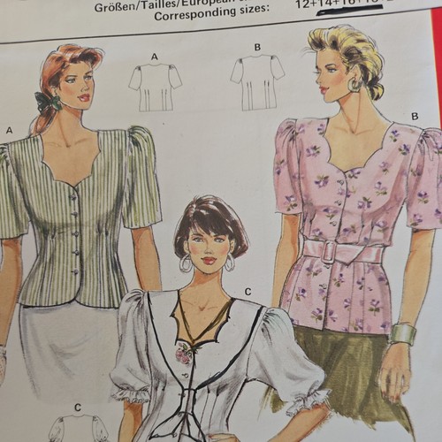 Burda 5358 vintage used cut - 5358,