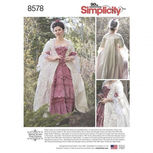 Simplicity sewing pattern 8578 - simplicity,