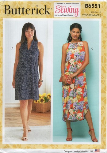 Butterick sewing pattern 6551 - butterick,