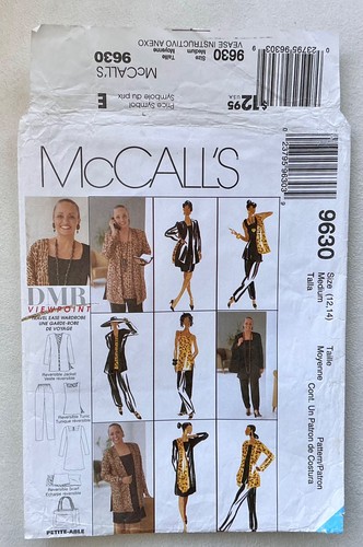 Mccalls pattern 9630 for - 9630,