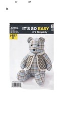 18 inch teddy bear sewing