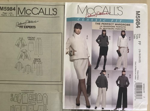Mccall m5984 sewing - m5984,