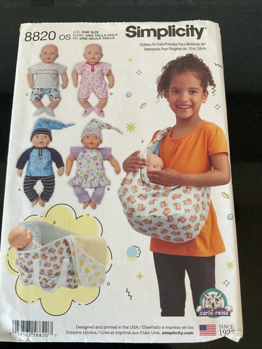 Simplicity 8820 doll - simplicity,