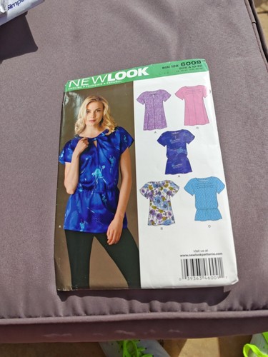 Newlook 6009 top sewing patt