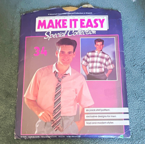 Make easy pattern - it, men's