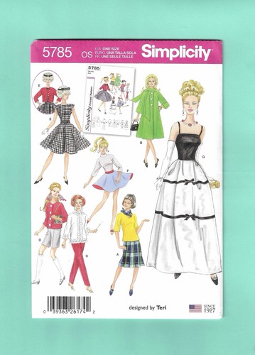 Simplicity 5785 fashion - fashion, doll