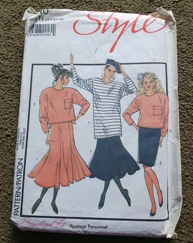 Sewing pattern 1980 - 1980's, girls