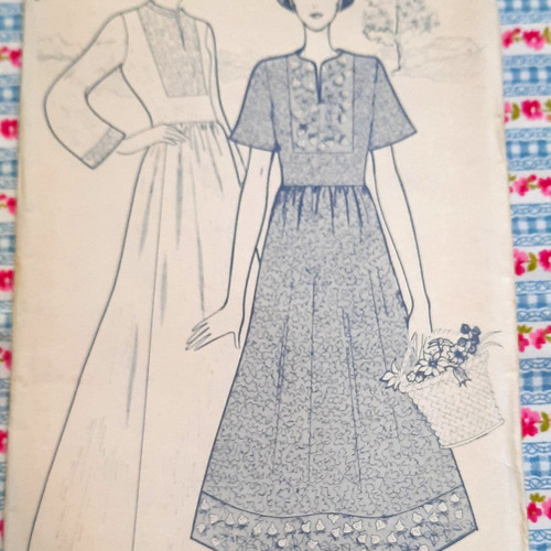 Vintage dress sewing - vintage,