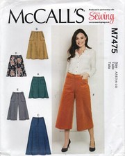 McCalls Sewing Pattern 7475