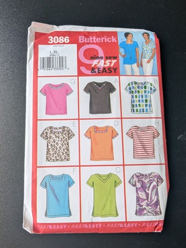 Butterick 3086 ladies basics - ladies,
