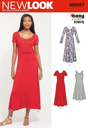 New look 6597 misses dress - misses',