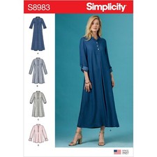 SIMPLICITY 8983 MISSES DRESSES