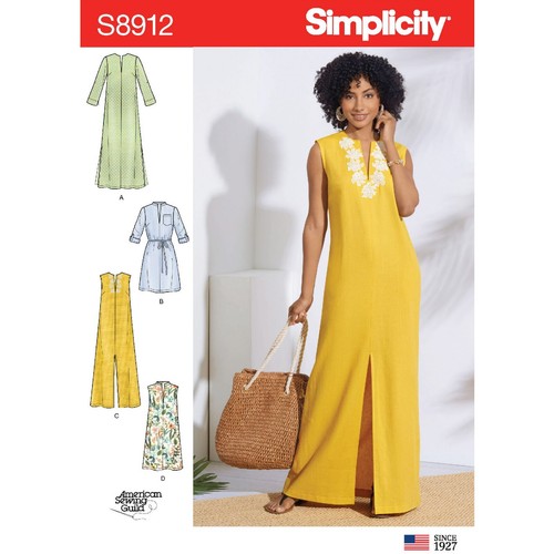 Simplicity 8912 misses dresses - simplicity,