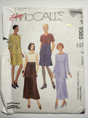 Mccall 9385 sewing pattern - mccall’s,