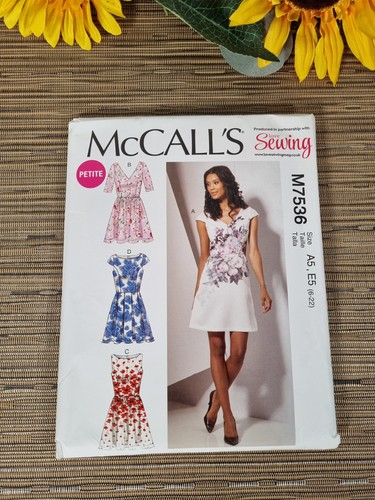 Mccalls sewing pattern m7536 - mccalls,