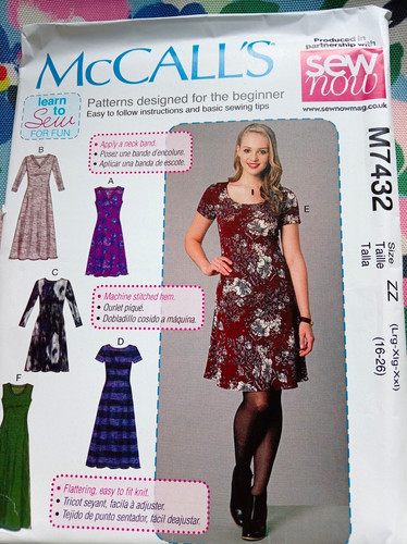 Mccall m7432 women dress - m7432,