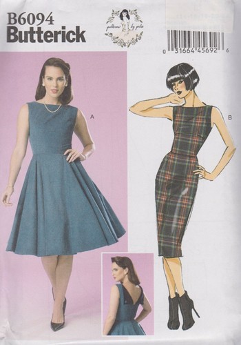 Sewing pattern dress 1960 - sewing, pattern,