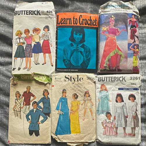 Mixed brands vintage patterns - mixed,