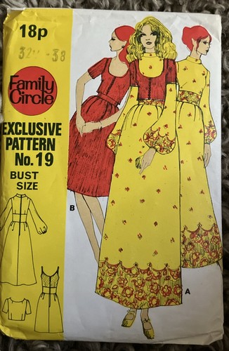 Vtg family circle sewing - family,