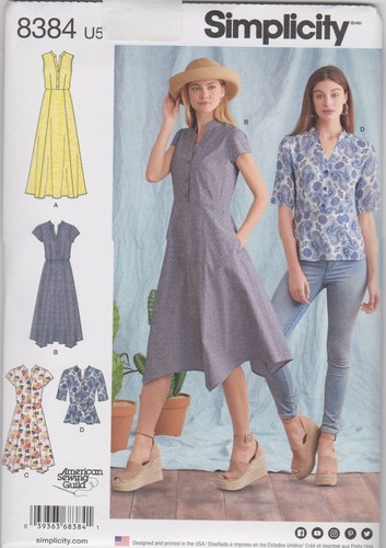 Sewing pattern dress - dress, with