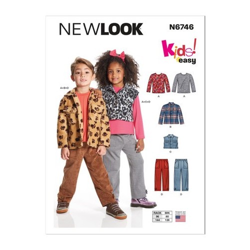 New look 6746 sewing pattern - look,